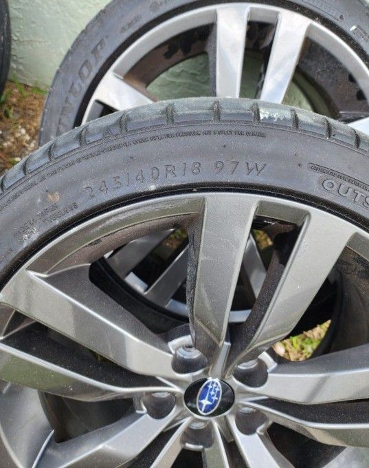 Subaru Wrx 18" Rims