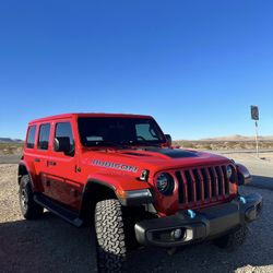 2021 Jeep Rubicon 4xe Factory Red Color (OEM) Grill 