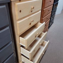 Dresser 5 drawers ($269 White Color )