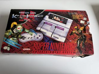 Killer instinct SNES console