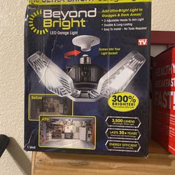 Never used beyond bright LED garage light