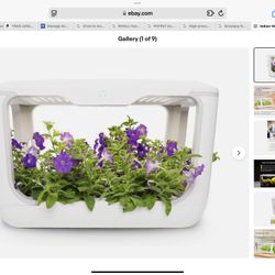 Greenjoy Home Grow Box Indoor Herb Garden Growing Kit with Hydroponics System 45w 15plant