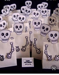 Halloween goody bags custom made