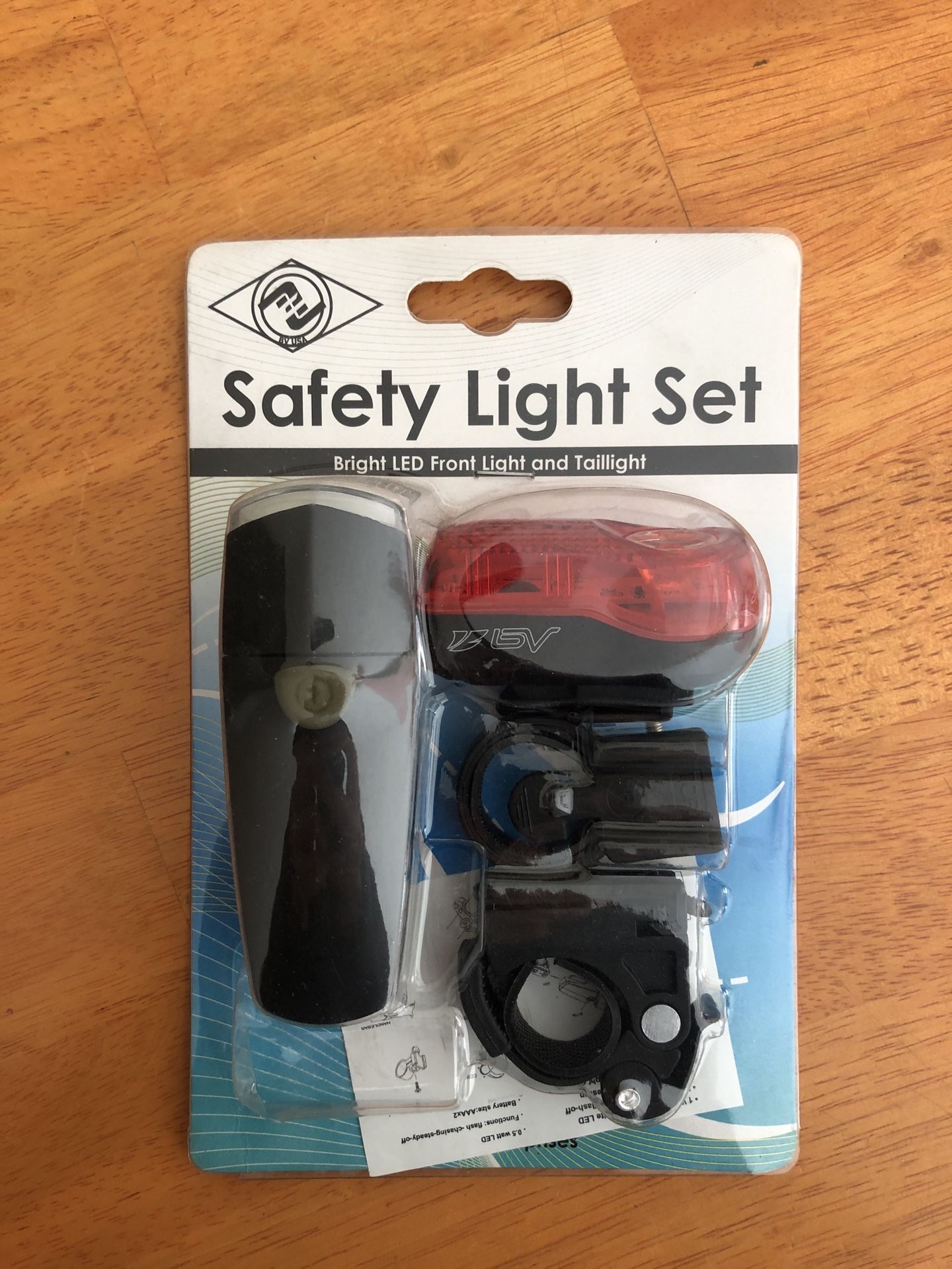 Front And Rear LED Bicycle Light Set