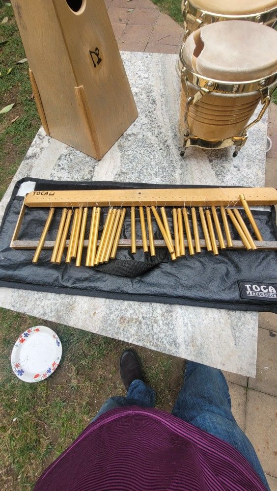 Chimes Amd Wood Drum