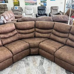 Partymate Reclining Sectionals Sofas Couchs With İnterest Free Payment Options 