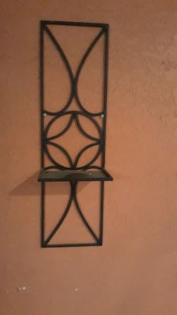 2 Wall Decorations For Candles, Etc
