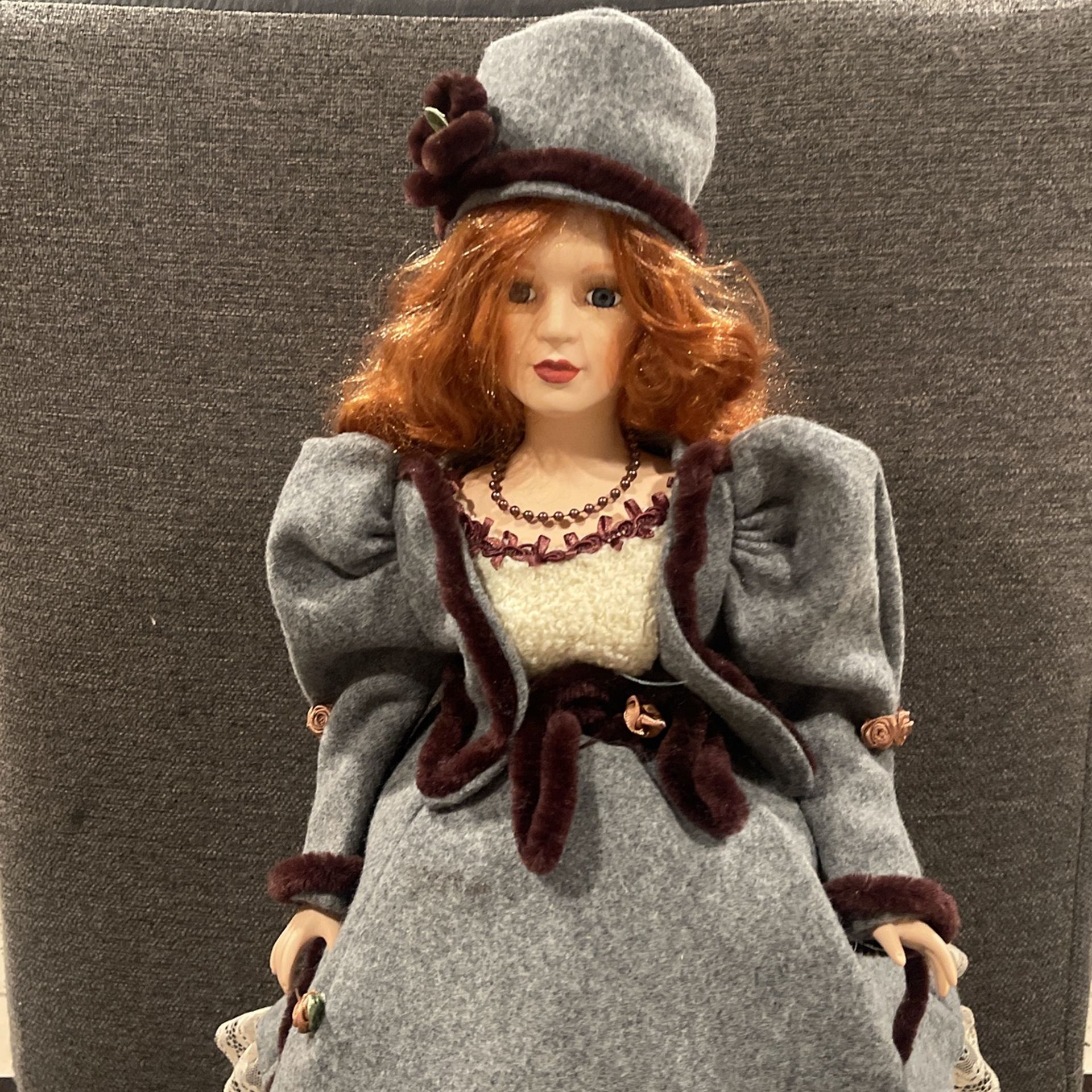 VINTAGE Victorian Bisque Porcelain Collectors Doll