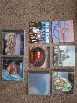 15 CD's.... various rock bands