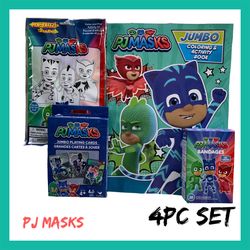 NWT Boys PJ Masks 4pc Gift Set