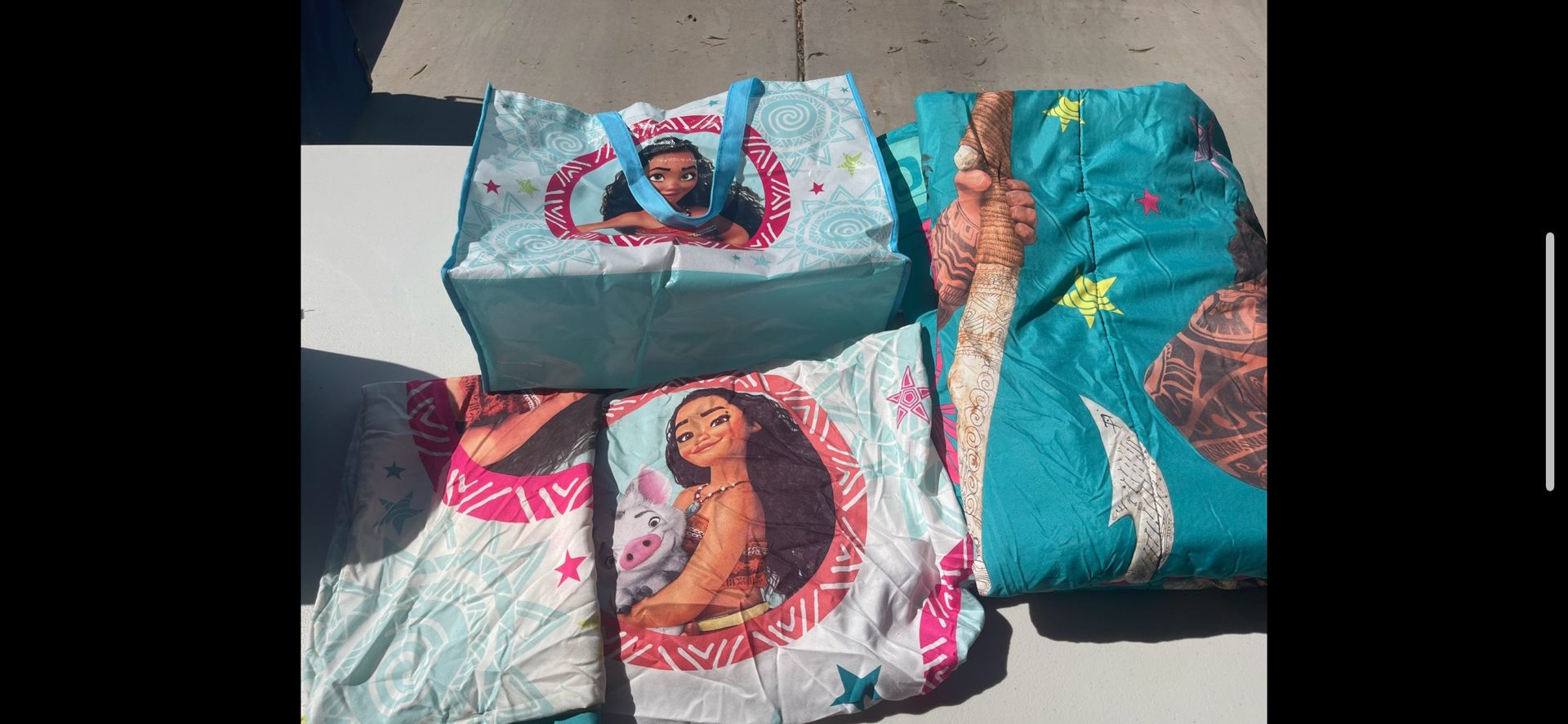 MOANA TWIN BLANKET SET
