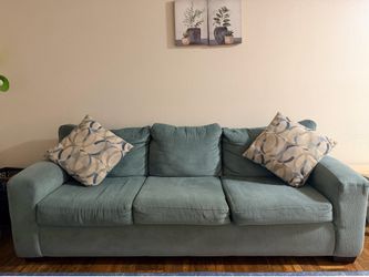 Furniture,Teal green color