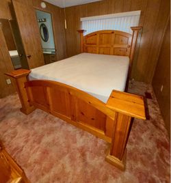 Queen bed frame