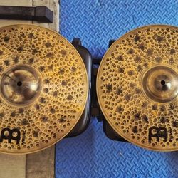 Meinl Cymbals Pure Alloy Custom Extra Thin Hi-hat Cymbals 15 inch