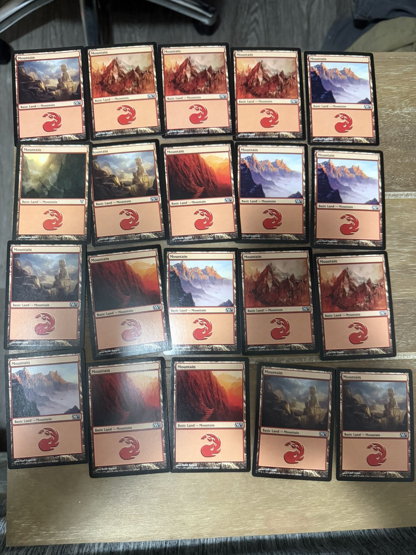 Mountain Magic Cards