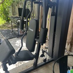 Adjustable Weight Training Machine