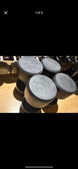 2X95lb  Dumbbells