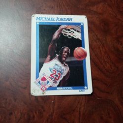 Michael Jordan Nba Hoops Card