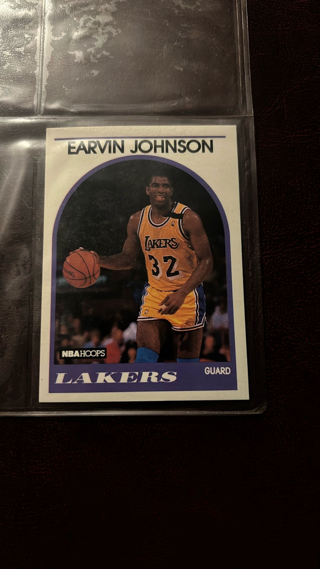 1989 Magic Johnson Los Angeles Lakers Basketball Card