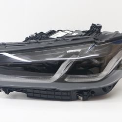 2021-2023 BMW 5 SERIES G30 530I 550I Left LED Headlight OEM Shadowline Black