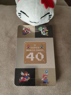 Nintendo Switch 2 Super Mario Bros. 40th Anniversary Collectible Game Case Brand New Sealed
