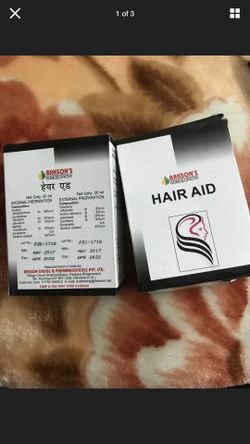 Hair loss Hair Aid Tonic