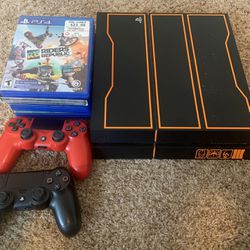PS4 1tb Black Ops 3 Edition 