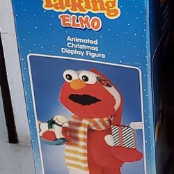 Vintage Elmo animated Christmas figure