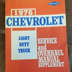 1976 Light Duty Truck Service Manual