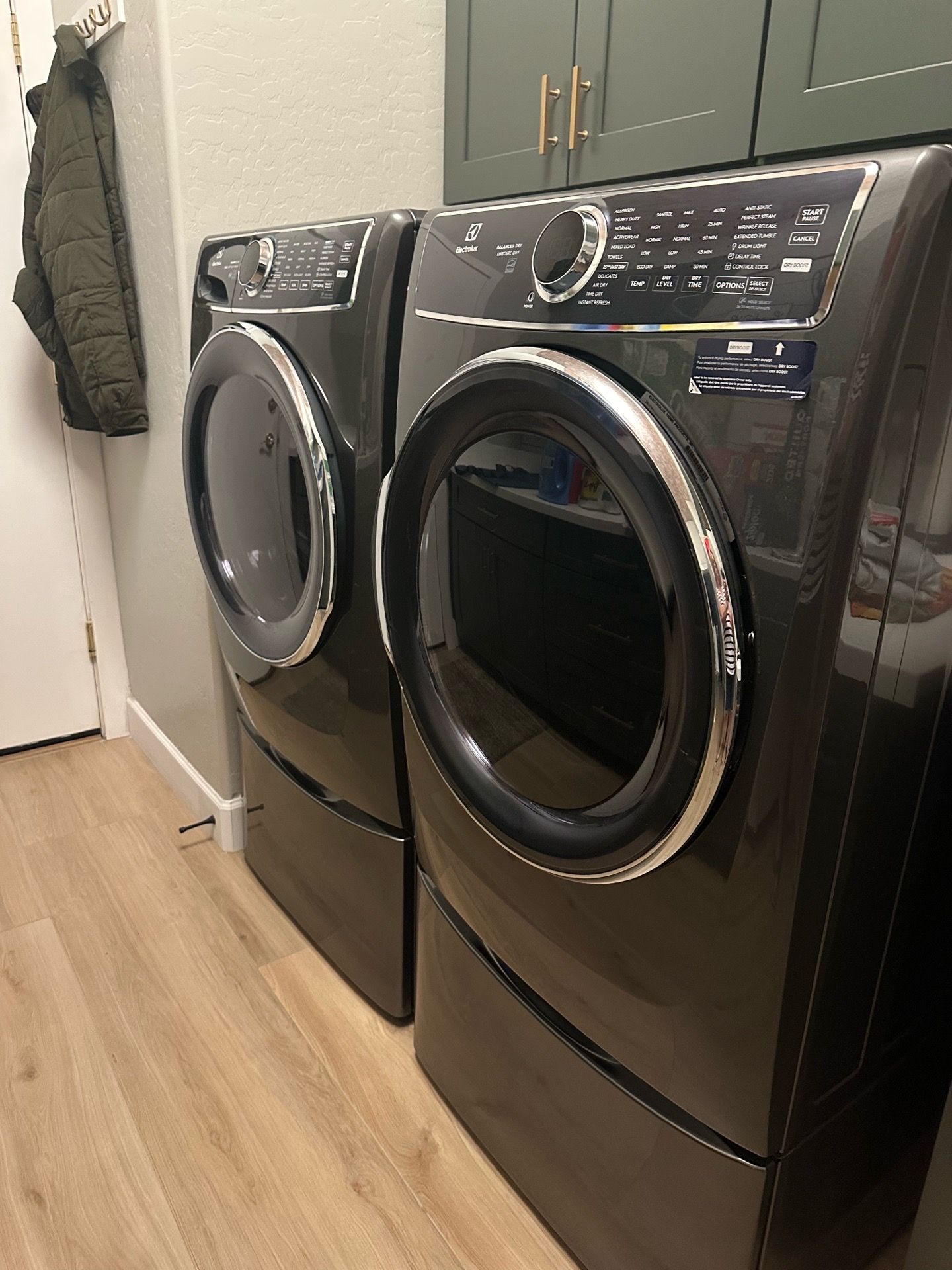 Electrolux washer and dryer