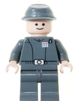 SW0154 Imperial Officer (Captain / Commandant / Commander) - Cavalry Kepi, Standard Grin
