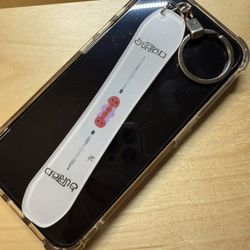 Snowboard Keychain 