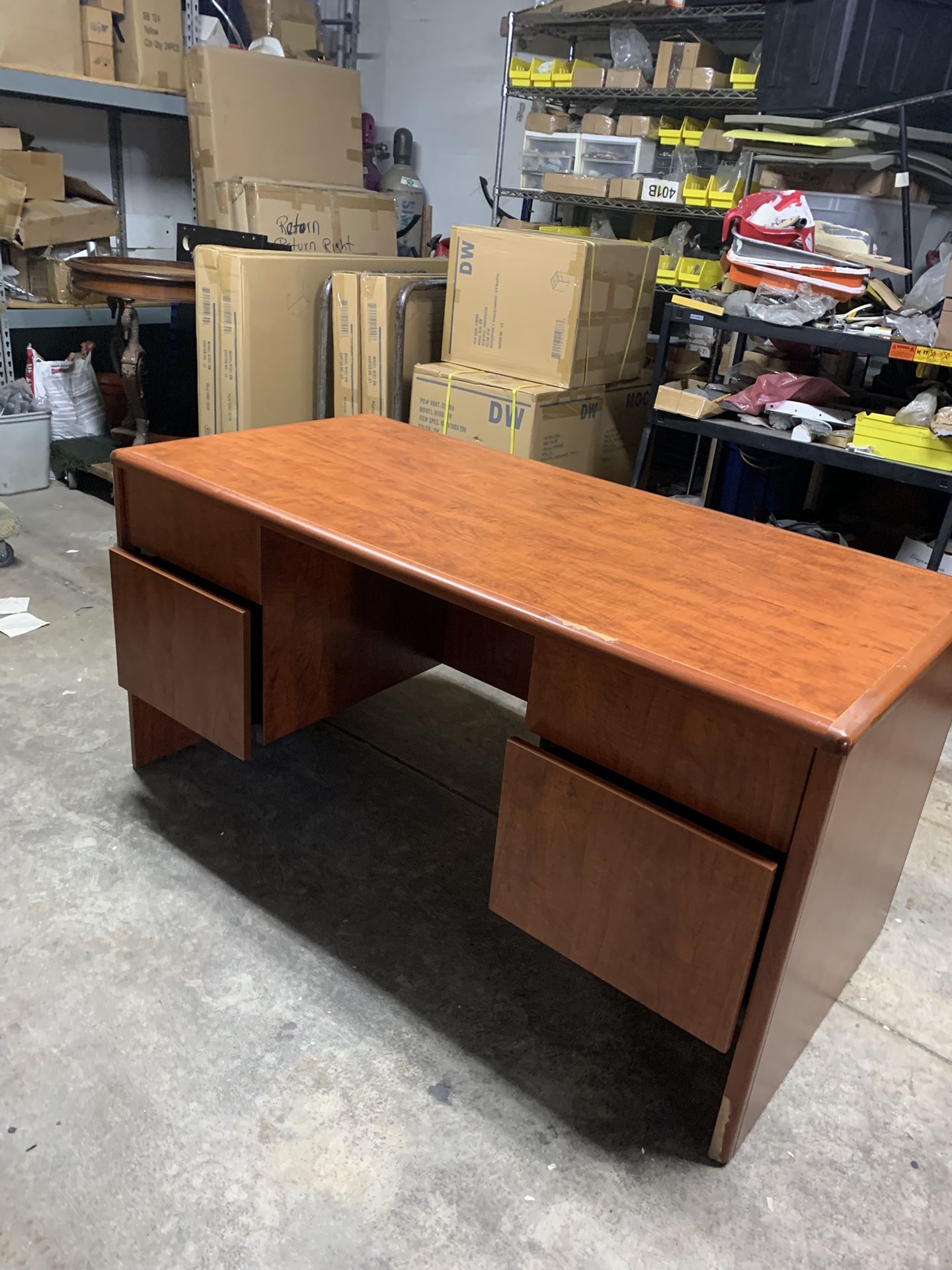 Used Desk 30”x60” Cherry