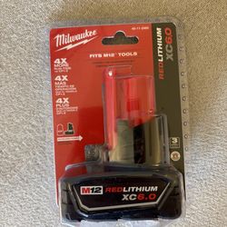 Milwaukee M12 REDLITHIUM XC6.0 Extended Capacity Battery Pack