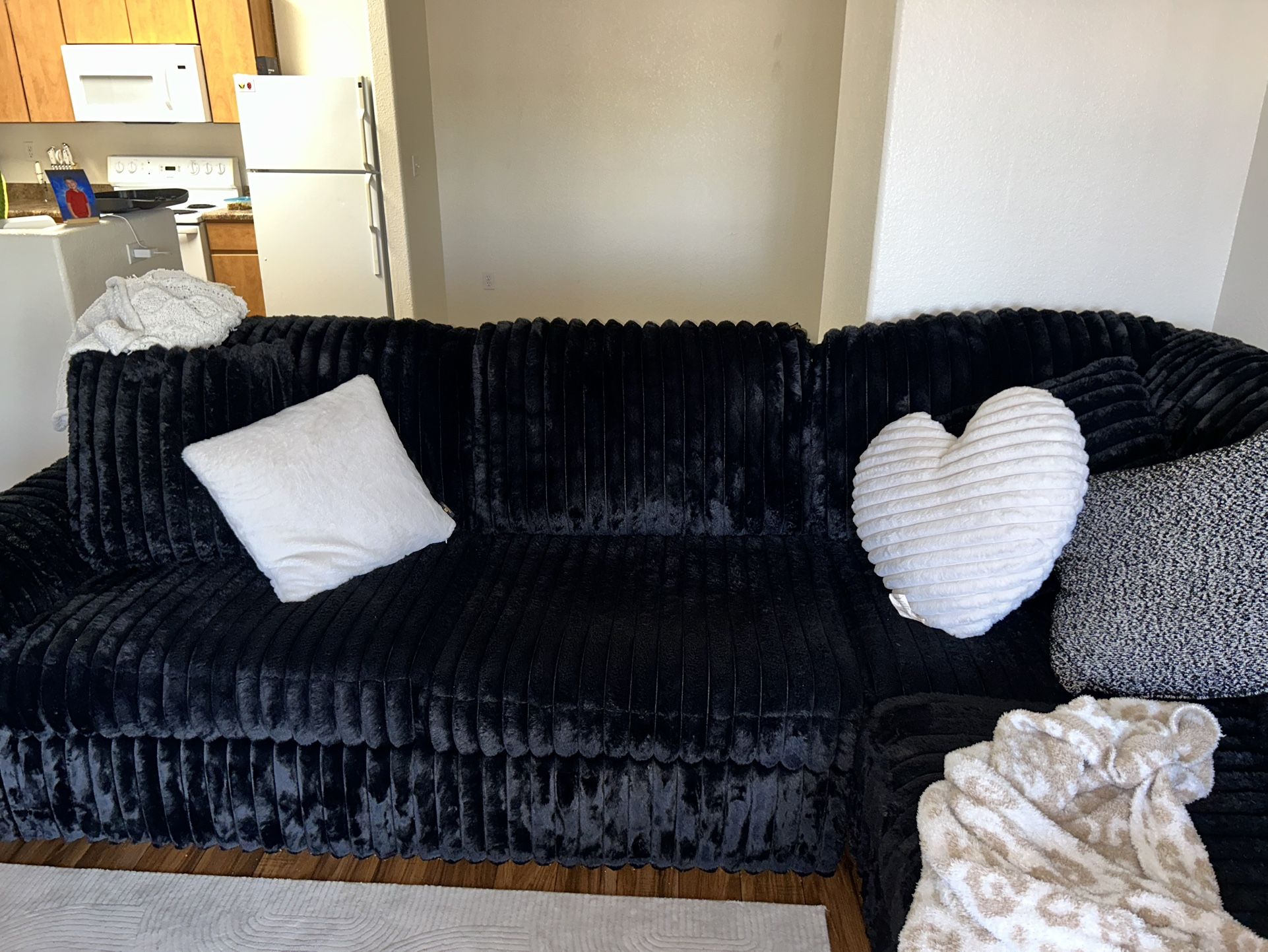 L shape couch