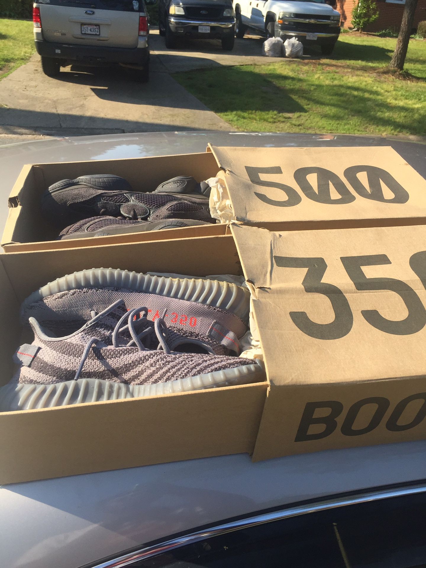 Yeezy 350 nd 500s