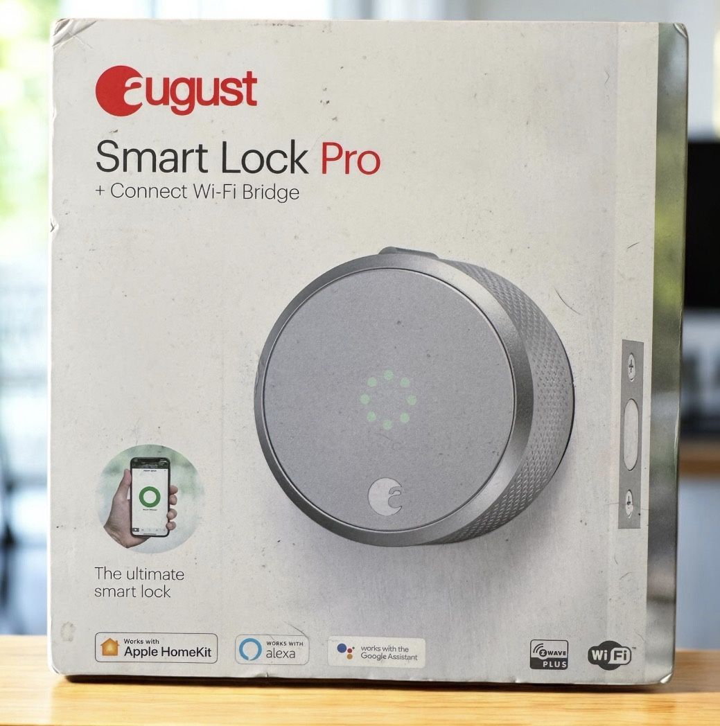 August Smart Lock Pro with Connect Wi Fi Bridge