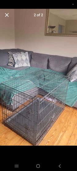 Large dog cage