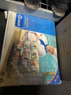 Chemar Stackable Can Rack