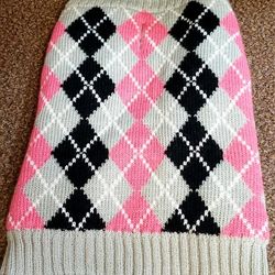 New Sherpa Lined Dog Sweater size Small (Shihtzu & Smaller) 