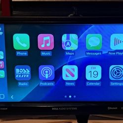 Boss ELITE Bluetooth,apple Carplay,android Auto Doubledin Car Stereo
