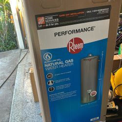 Rheem Water Heater 40 Gallon