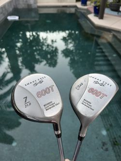 Snake Eyes 600T 3 & 7 Wood Rifle Graphite Shaft Regular Flex RH- Needs Grips 