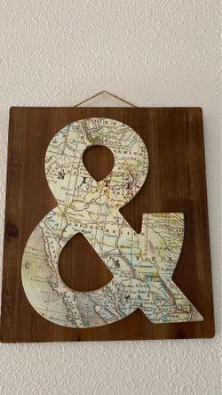 Map Wall Decor