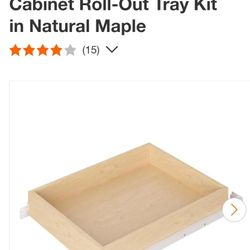 2 Roll-out Drawer Cabinet  Assembled