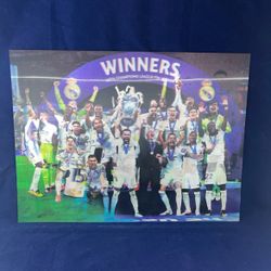 Real Madrid Champions League Squad Lenticular Poster