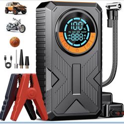 Jump Starter with Air Compressor