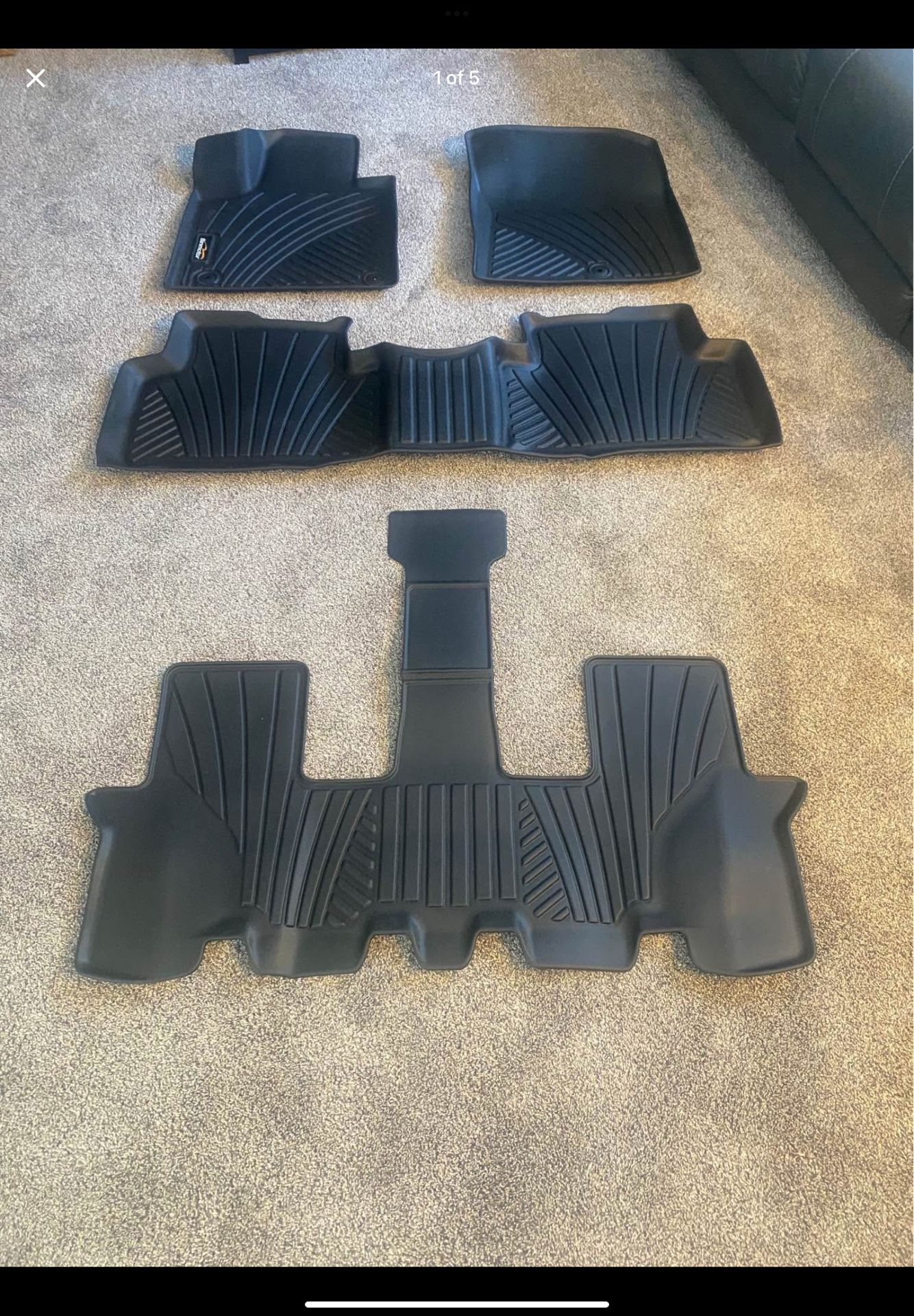 KIA Sorento 2021-2025 All Weather Floor Liners Not For Hybrid