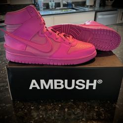 Nike Dunk High Ambush Active Fuchsia Sz 11.5