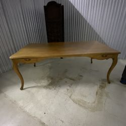 Antique Desk With Extensions